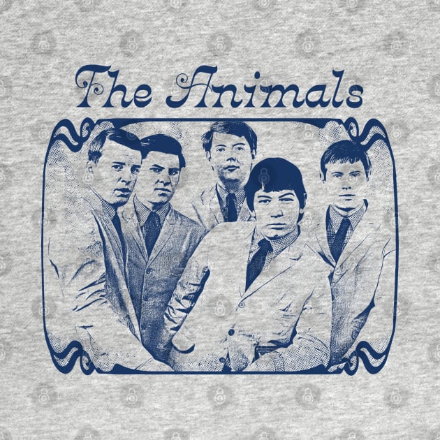 The Animals  / Retro Style Design by DankFutura